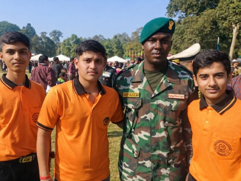 Delta Defence Academy Boys and Soldier
