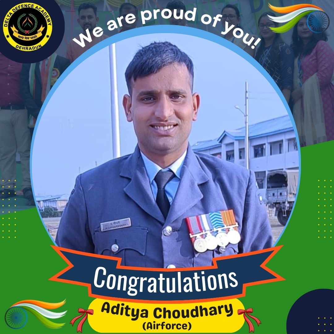 aditya choudhary airforce defence coaching dehradun