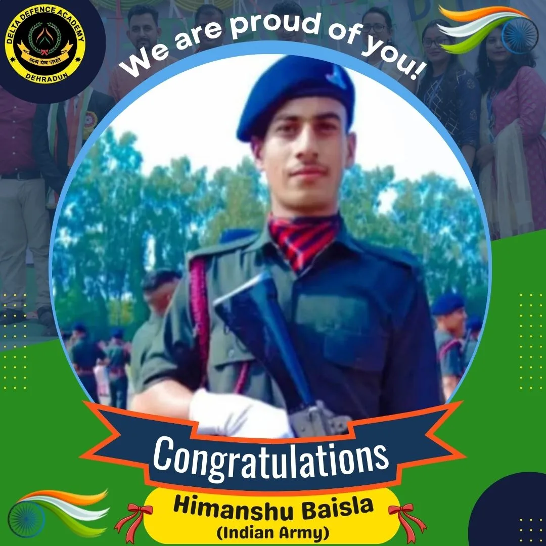 himanshu baisla indian army delta defence academy coaching dehradun